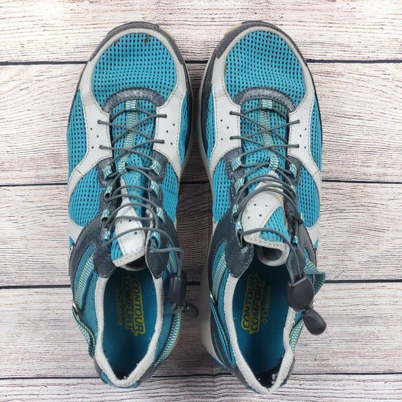 Columbia Womens Ravenous Amphibian BL4309-443 Blue Running Athletic Shoes Sz 11 - Picture 6 of 9